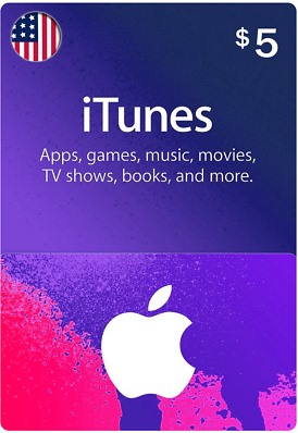 iTunes Gift Card $5 (USA) - фото