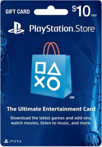Playstation Network Card PSN $10 USA - фото