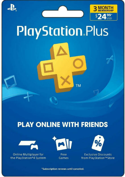 Подписка PlayStation Plus на 3 Месяца - фото