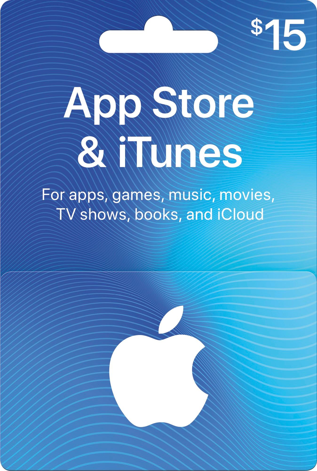 iTunes Gift Card $15 (USA) - фото